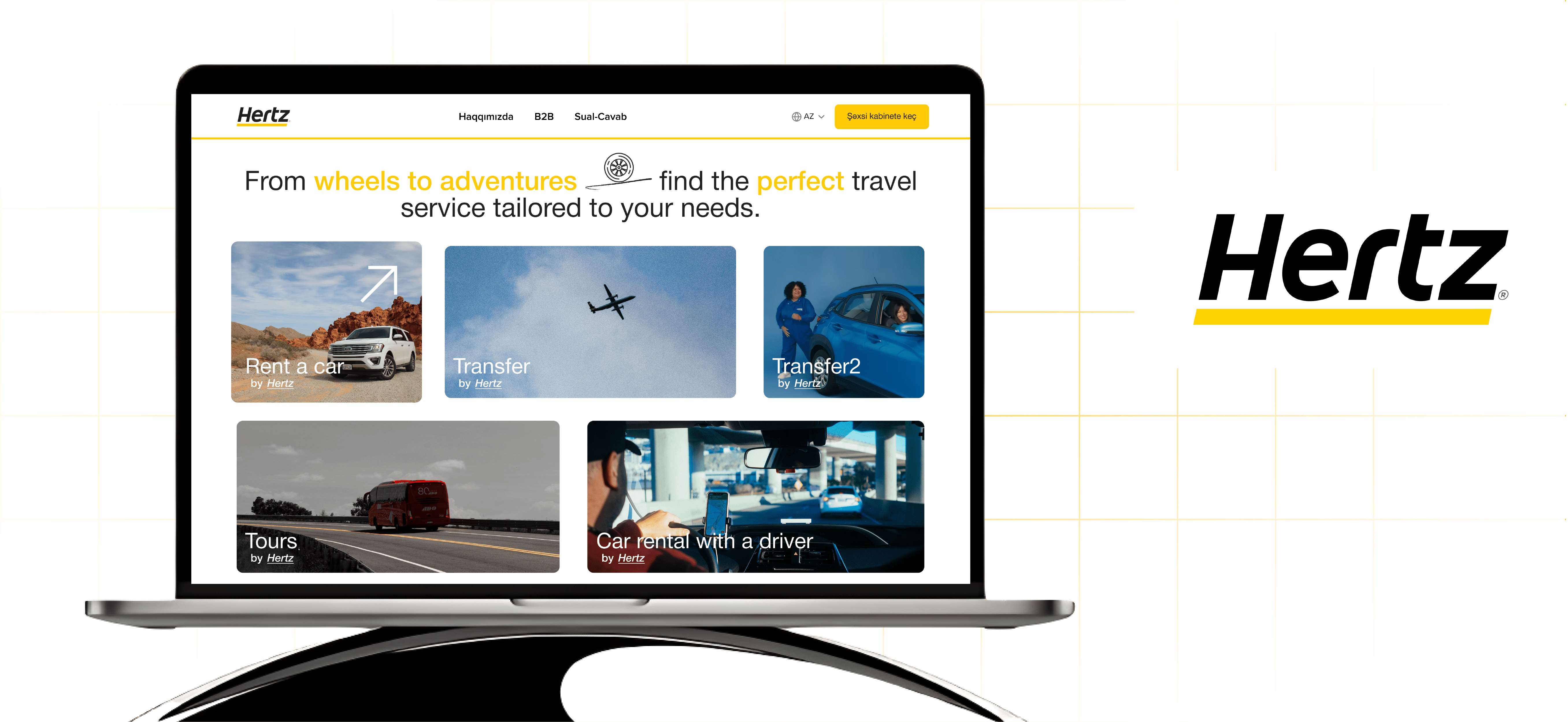 Hertz Azerbaijan — Updated design and new features (hertz.org.az)