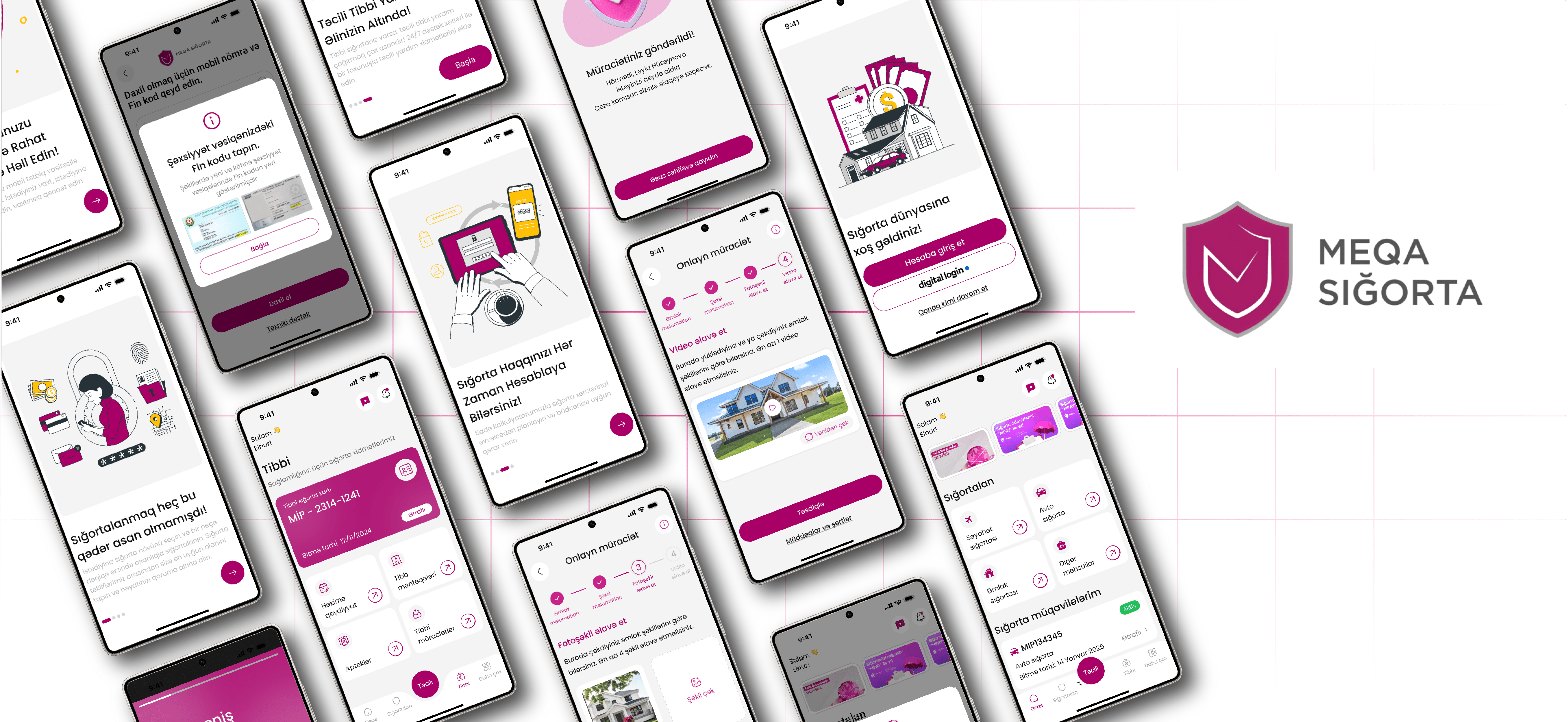 Meqa Sığorta üçün iOS və Android Mobil Tətbiqinin Hazırlanması