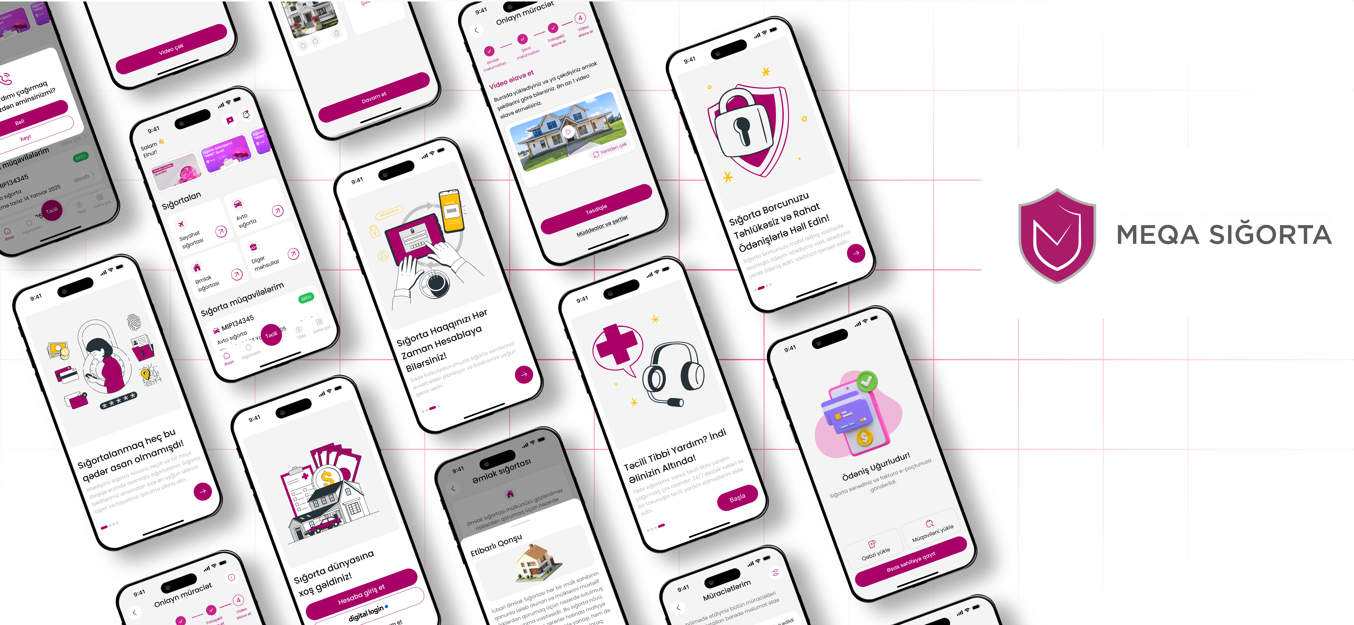 Meqa Sığorta üçün iOS və Android Mobil Tətbiqinin Hazırlanması