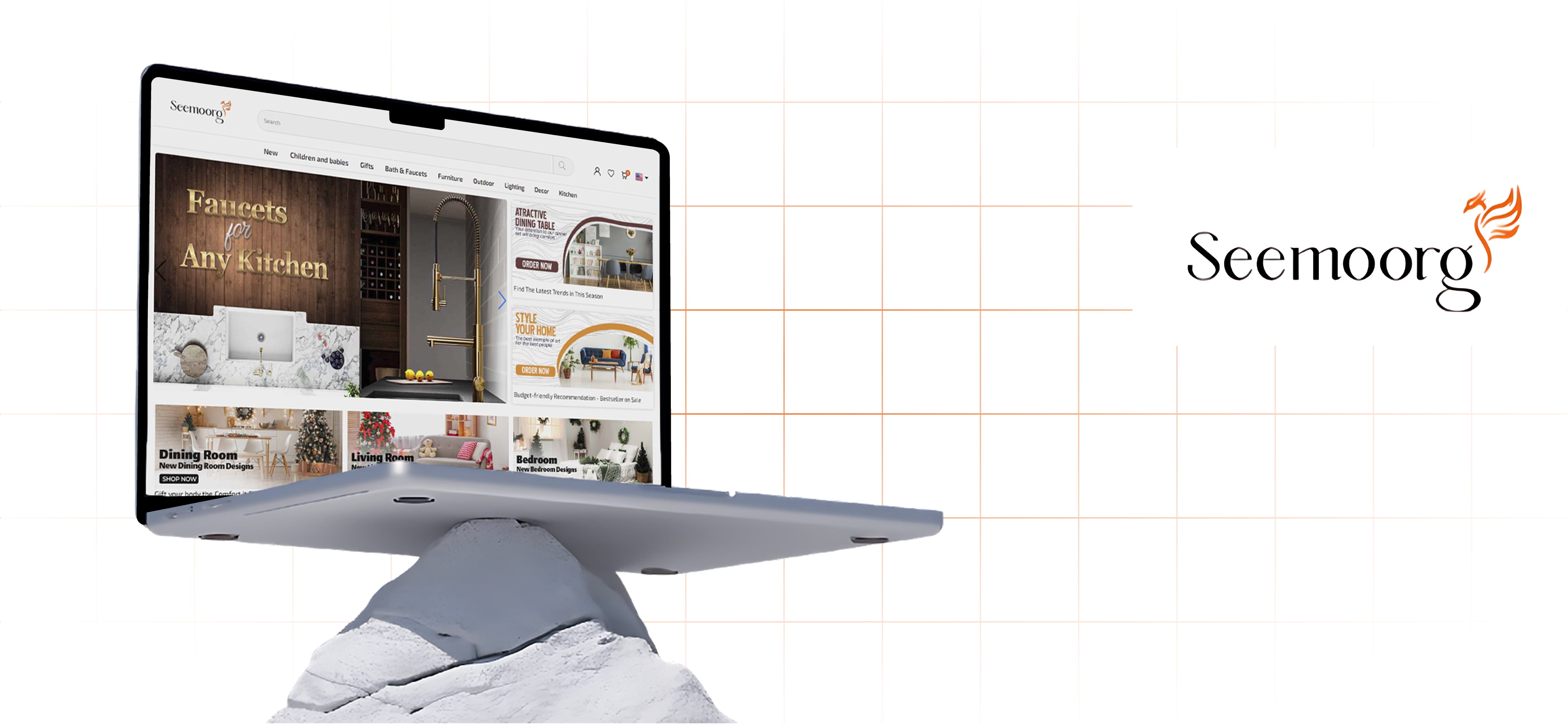 E-Commerce Website Development for Seemoorg