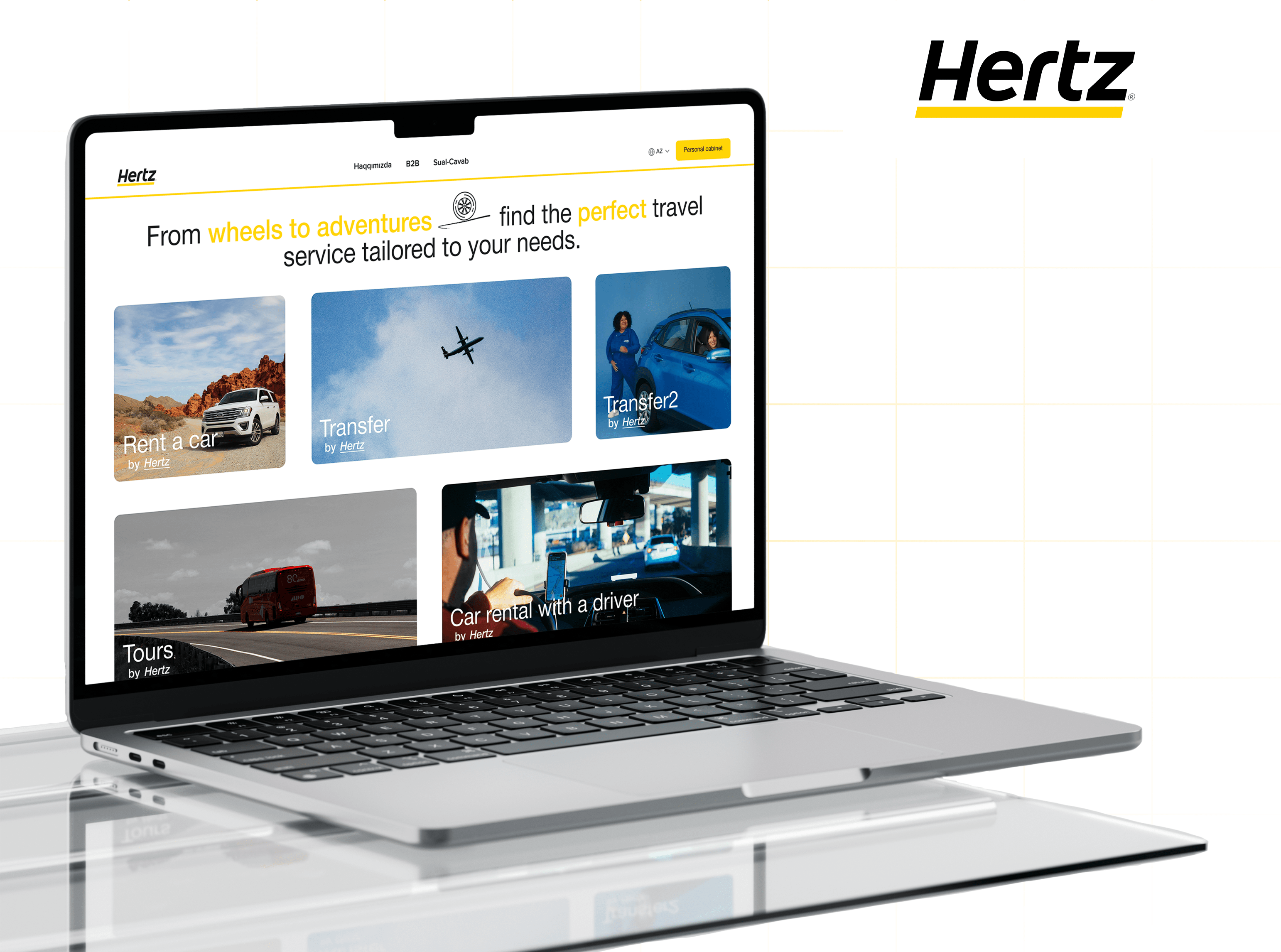 Hertz Azerbaijan — Updated design and new features (hertz.org.az)
